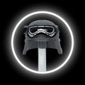 DARK GRAY Imperial Army Helmet for Empire Mud Troopers AT-ST Drivers Swamp Troopers