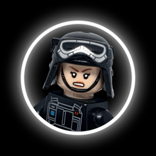BLACK Imperial Army Helmet for Empire Mud Troopers AT-ST Drive… — custom Star Wars minifigure accessory