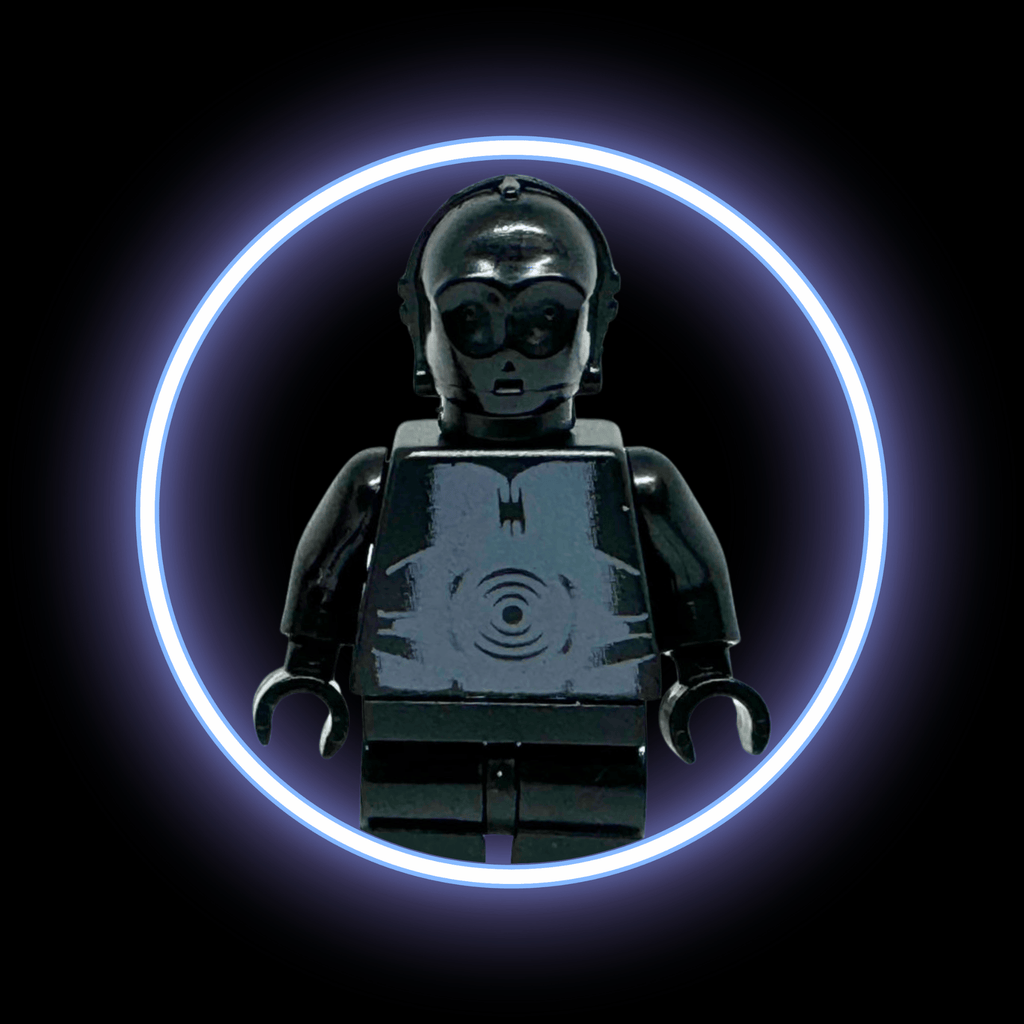 Retro Black Protocol Droid