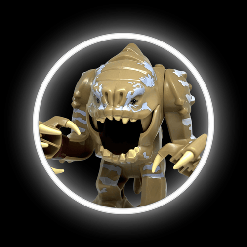 Battle Rancor - The Force Unleashed Felucian BIG FIG — custom Star Wars big fig on premium 1:1 bricks