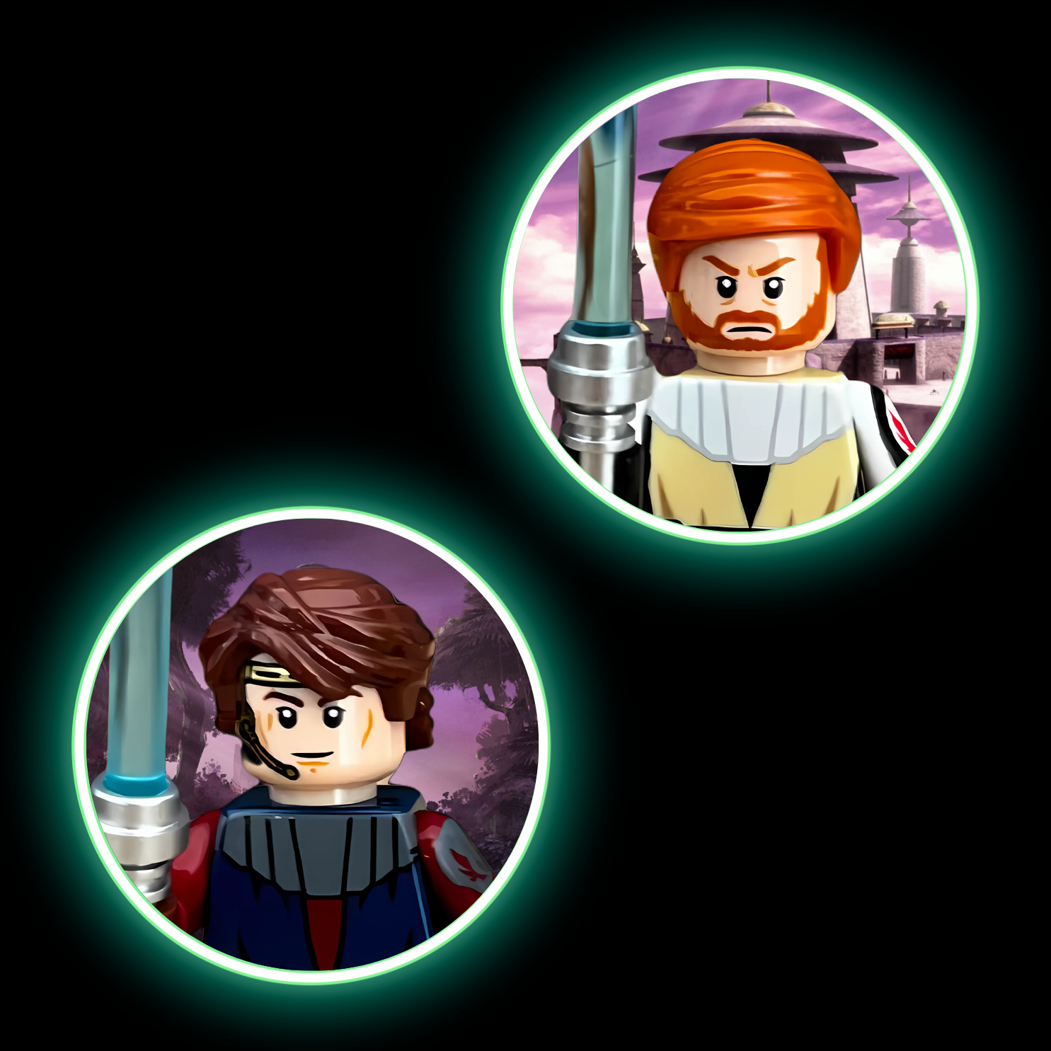 Anakin Skywalker and Obi-Wan Kenobi UPGRADE KIT (The Clone Wars Season 1/2)