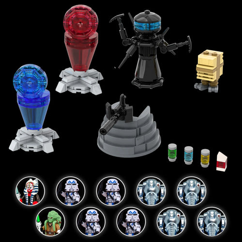 Battlefront II: 2005 Ultimate Army Builder — custom Star Wars minifigure set on premium 1:1 bricks