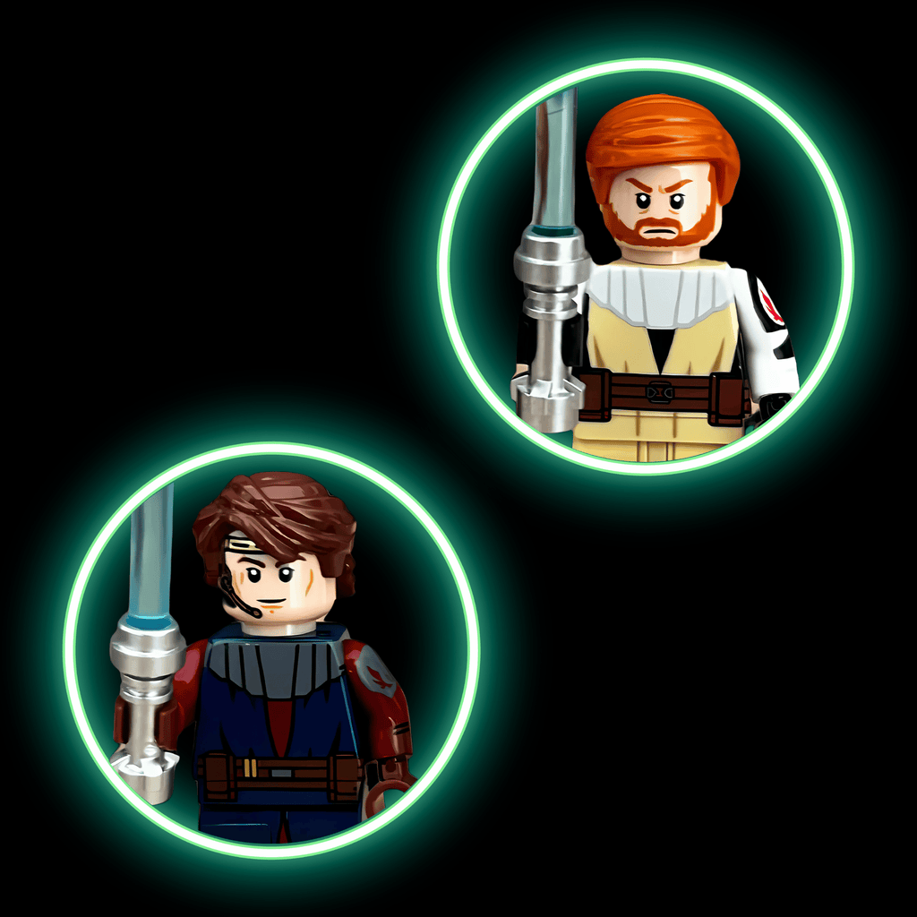 Anakin Skywalker and Obi-Wan Kenobi UPGRADE KIT (The Clone Wars Season 1/2)
