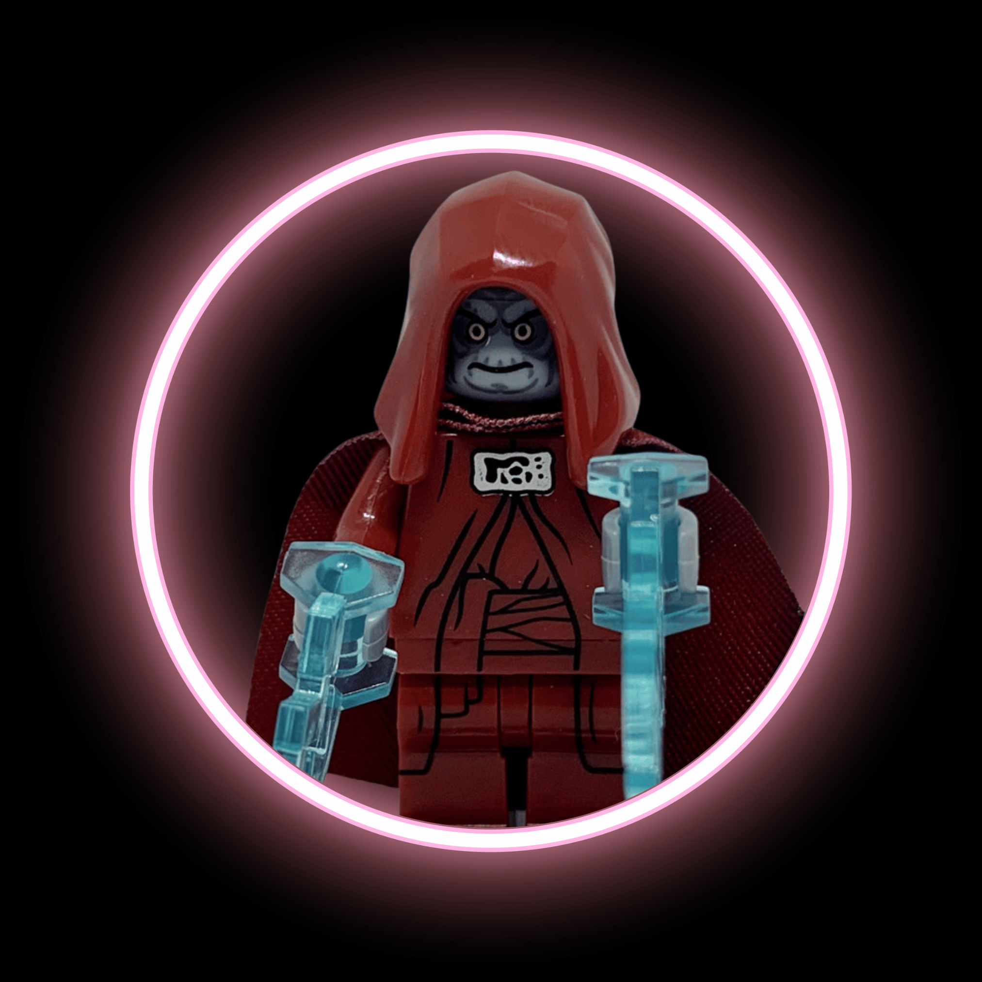 Darth Sidious with Hologram Microfig