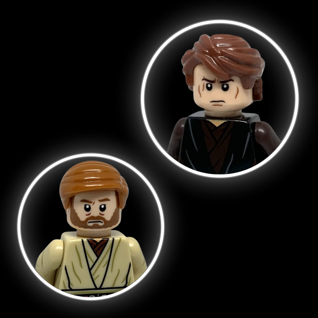 Revenge of the Sith Anakin Skywalker and Obi-Wan Kenobi