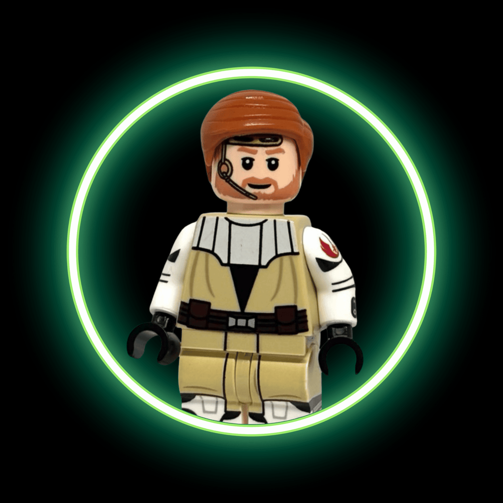 Clone Wars Season 1 Jedi General Obi-Wan Kenobi