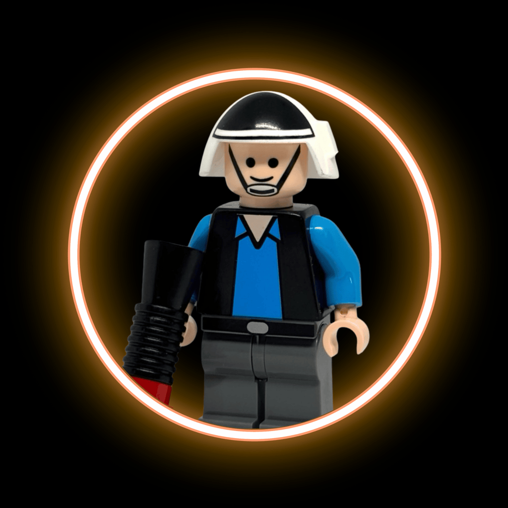 TCS Rebel Fleet Trooper — custom Star Wars minifigure on premium 1:1 bricks
