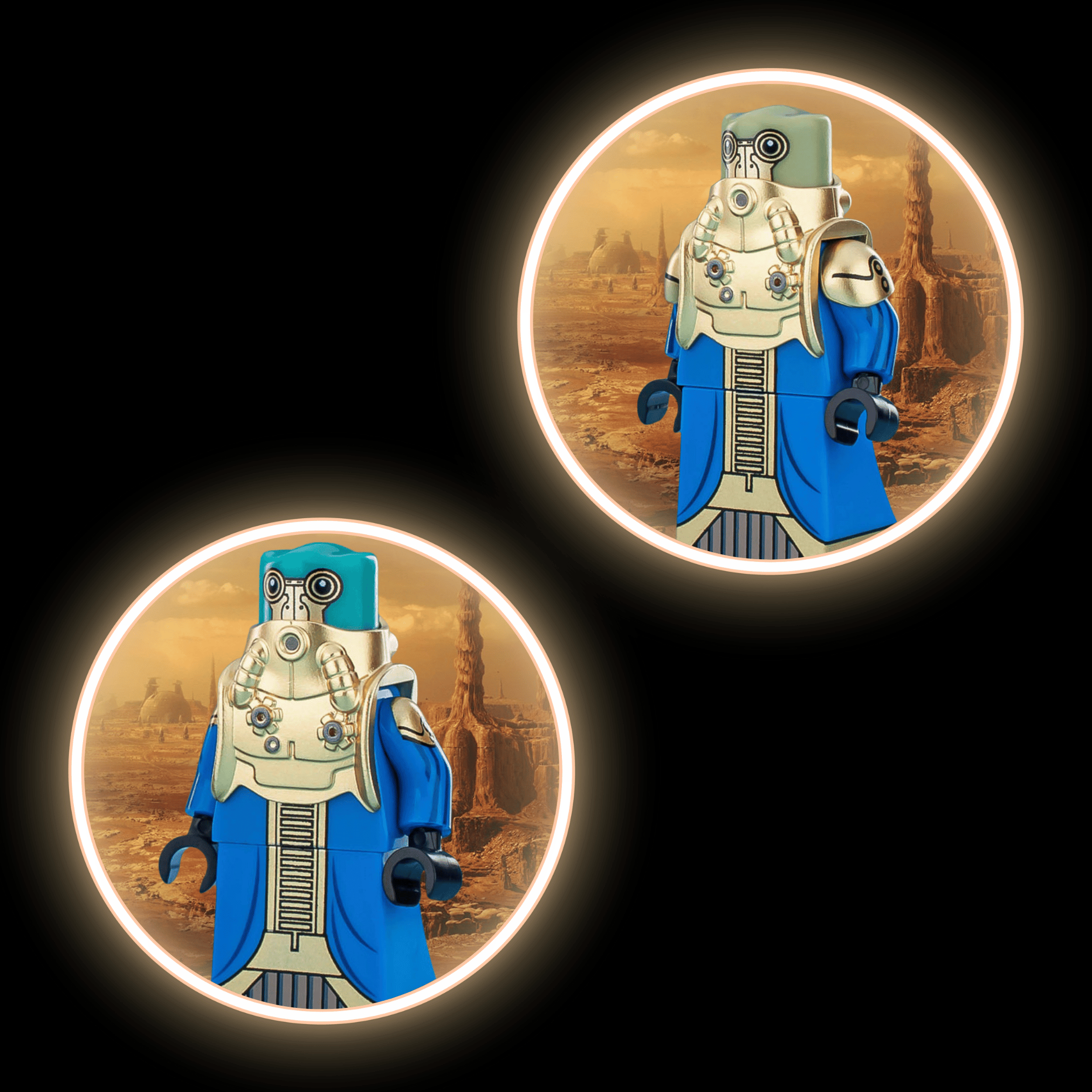 Wat Tambor - Blue and Gold (Skakoan Separatist Leader)