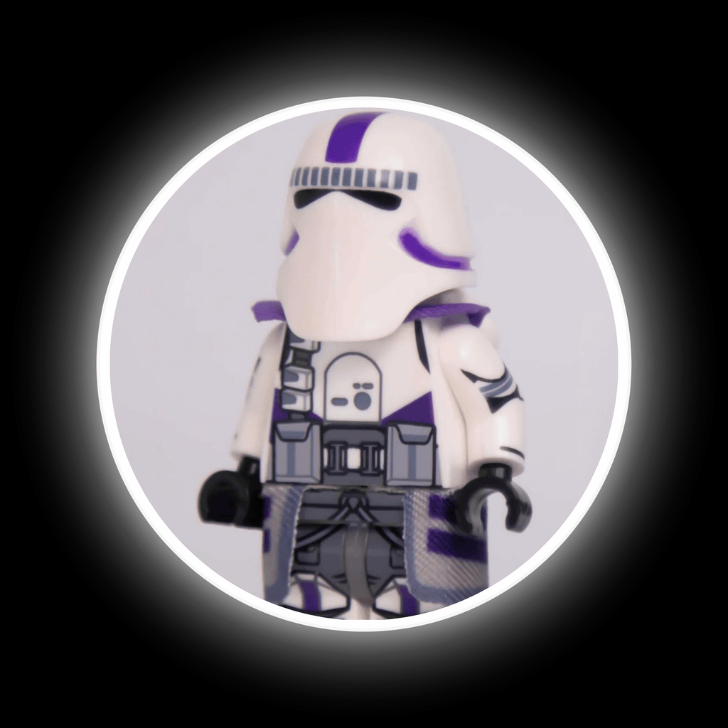 187th Marine - 2020 Style — custom Star Wars minifigure on premium 1:1 bricks