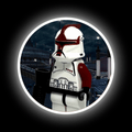 PREMIUM Retro P1 Clone Trooper Captain - Official Parts Custom