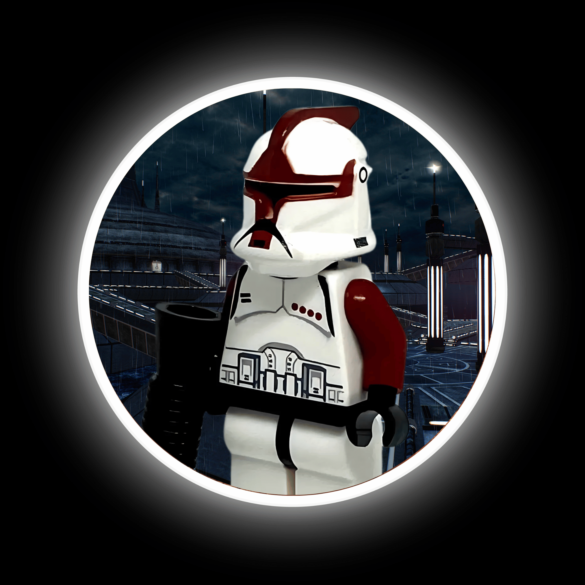 PREMIUM Retro P1 Clone Trooper Captain - Official Parts Custom