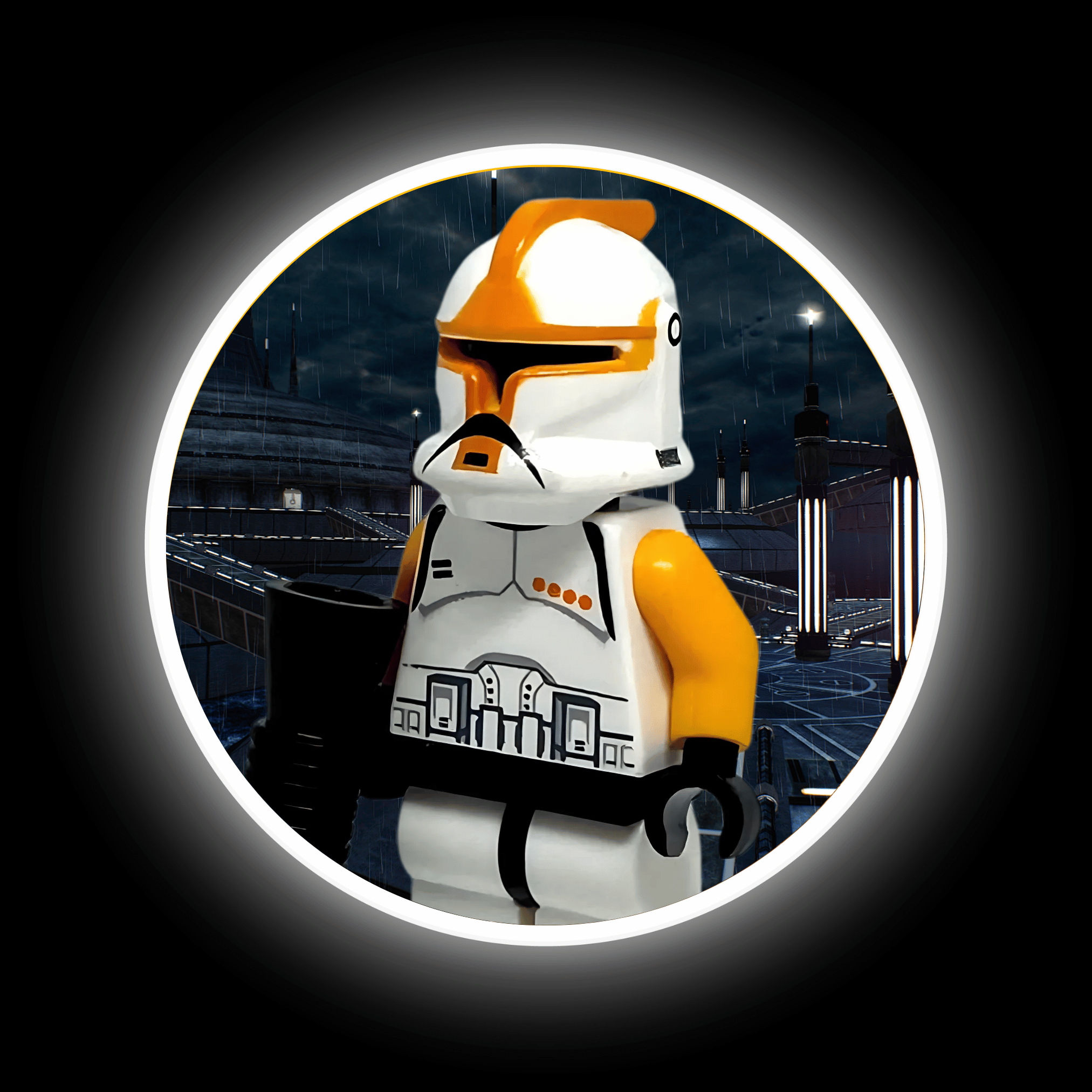 PREMIUM Retro P1 Clone Trooper Commander - Official Parts Custom