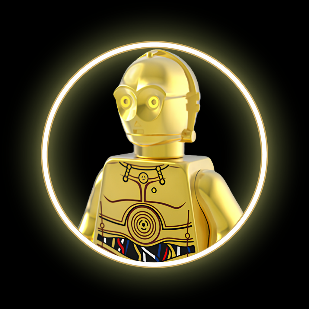 Metallic Gold C-3PO