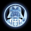 Retro Hologram Vader