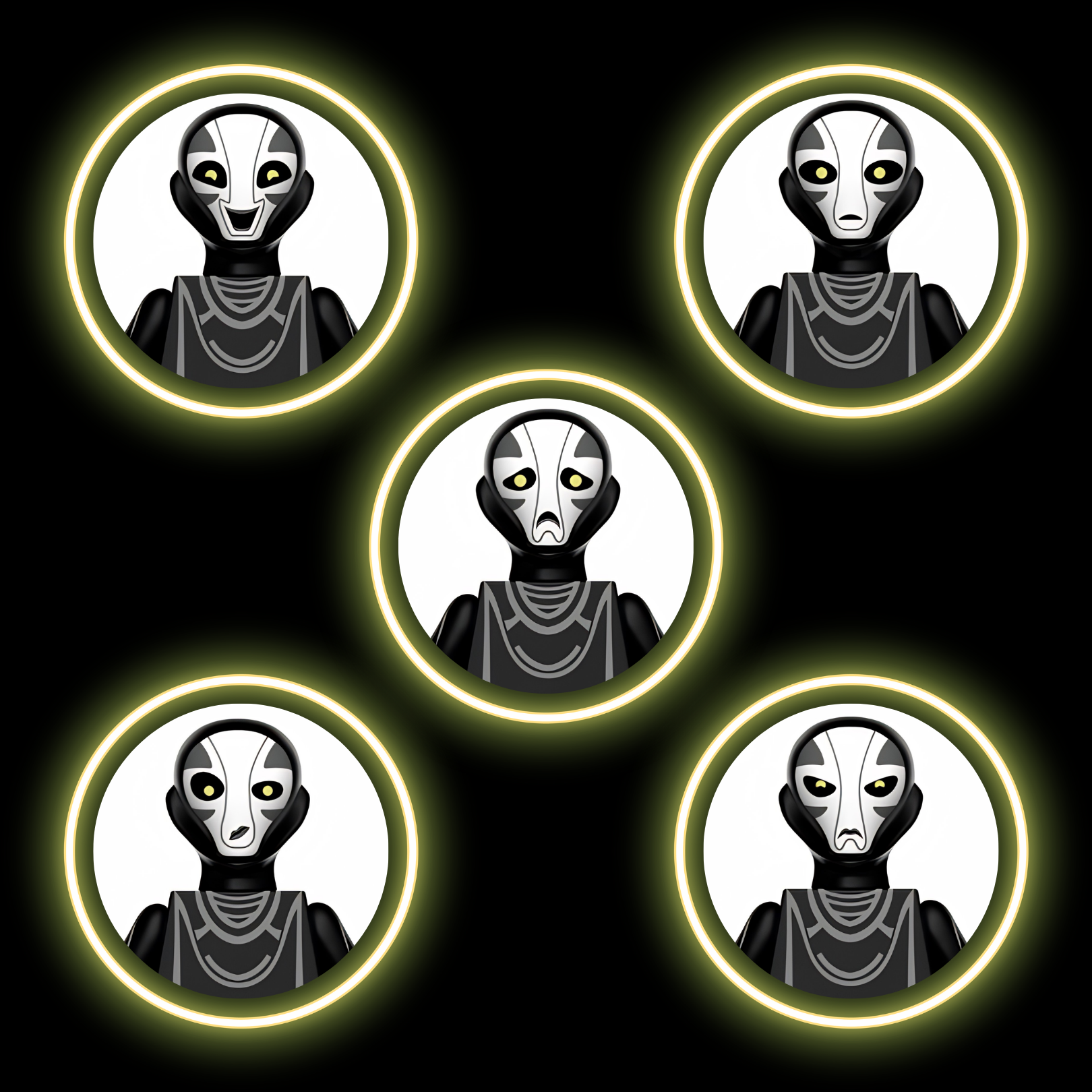 Force Priestesses (Set of 5)