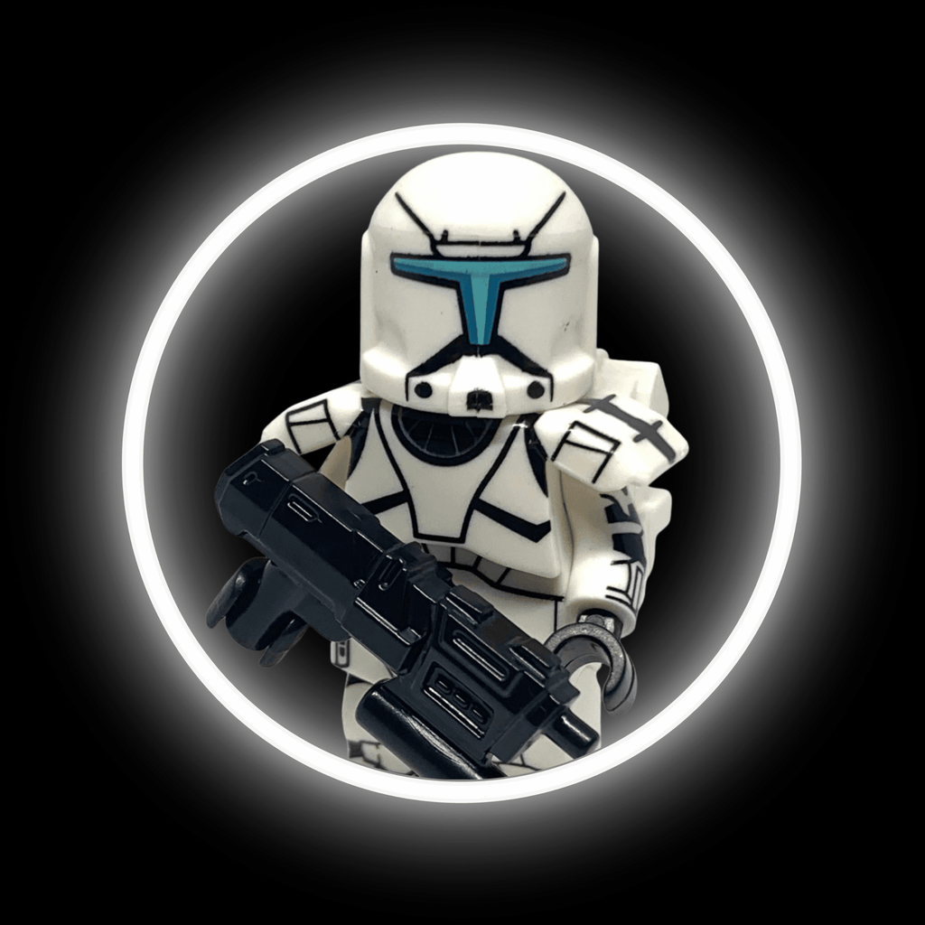Clone Commando Grunt — custom Star Wars minifigure on premium 1:1 bricks