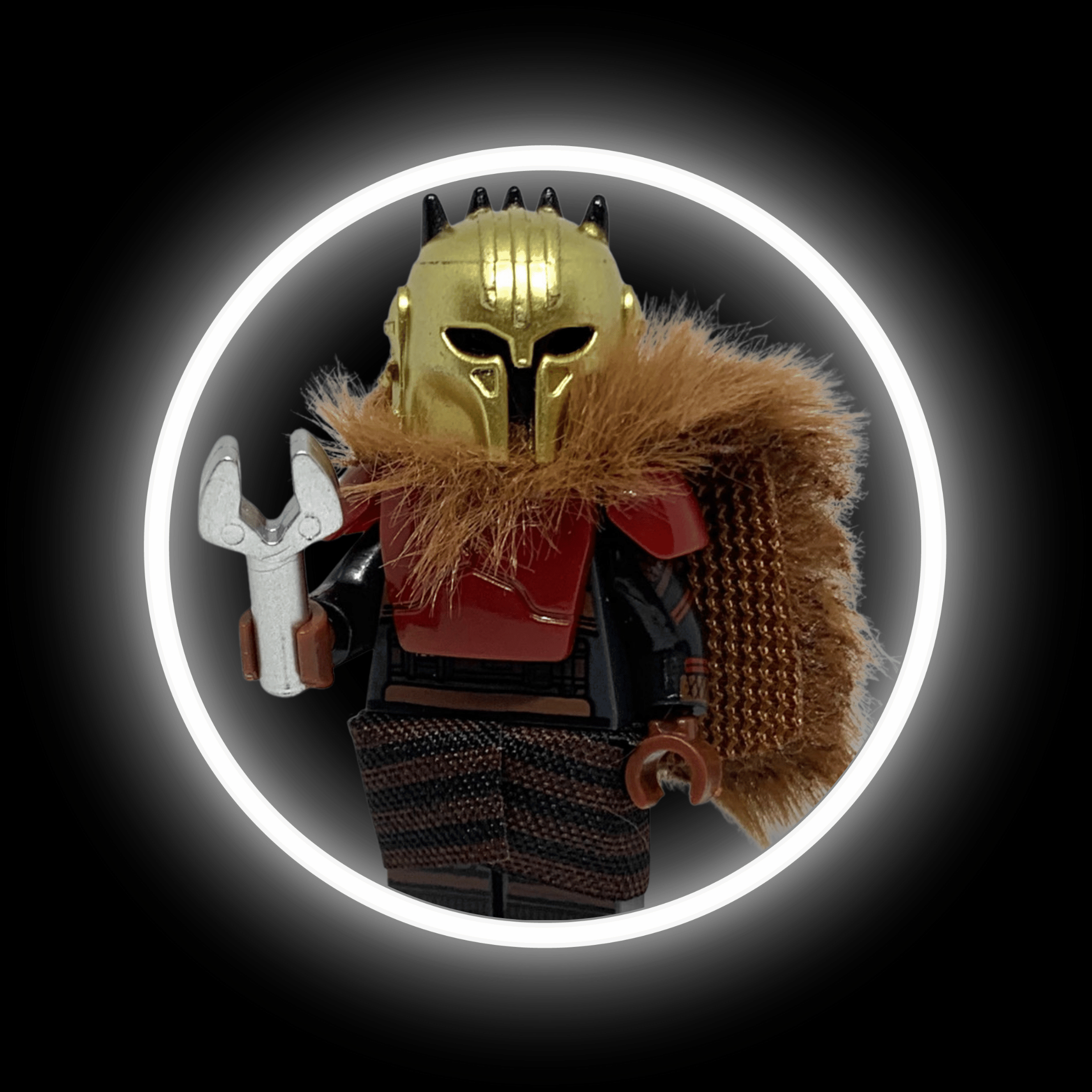 The Armorer (V1) — custom Star Wars minifigure on premium 1:1 bricks
