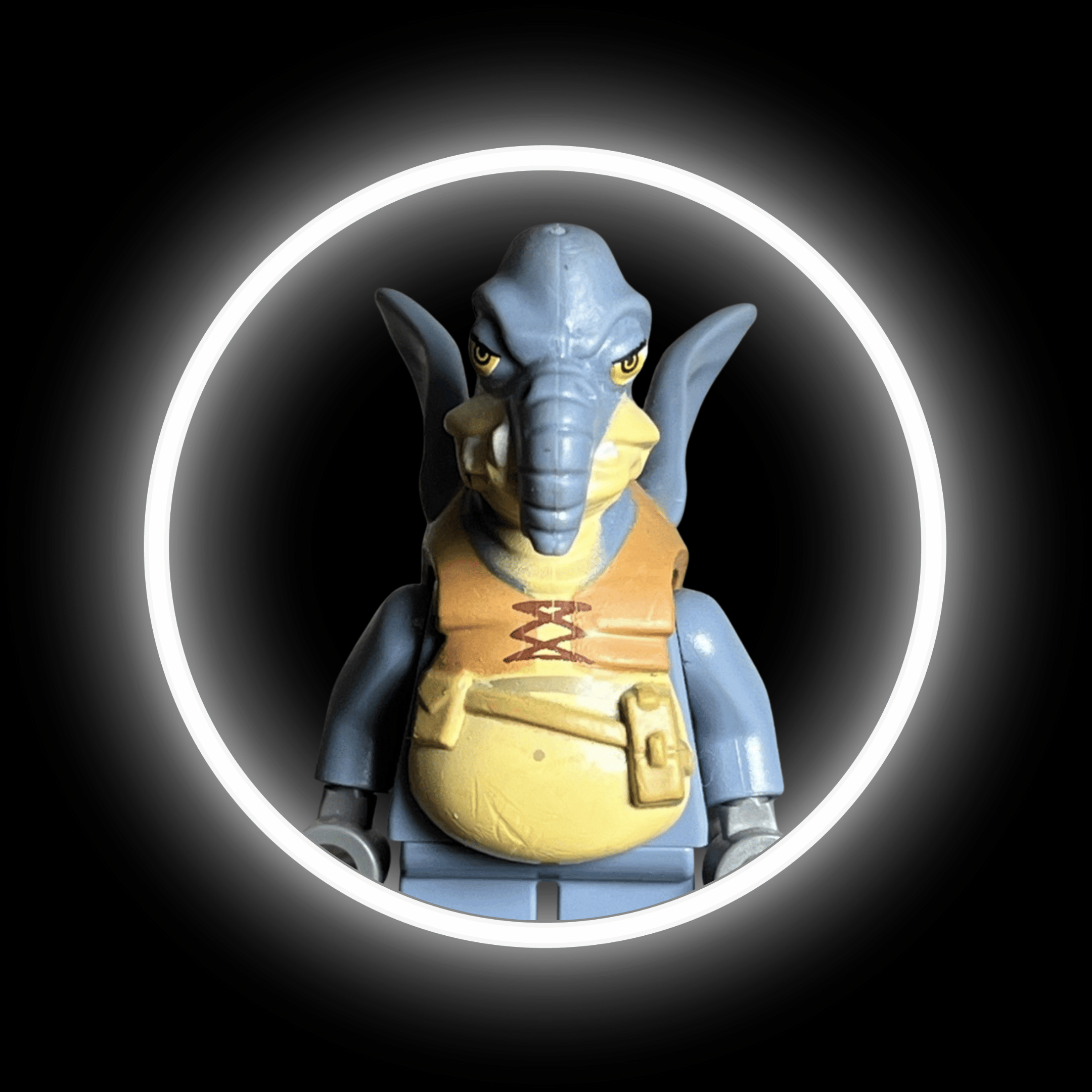 Watto — custom Star Wars minifigure on premium 1:1 bricks