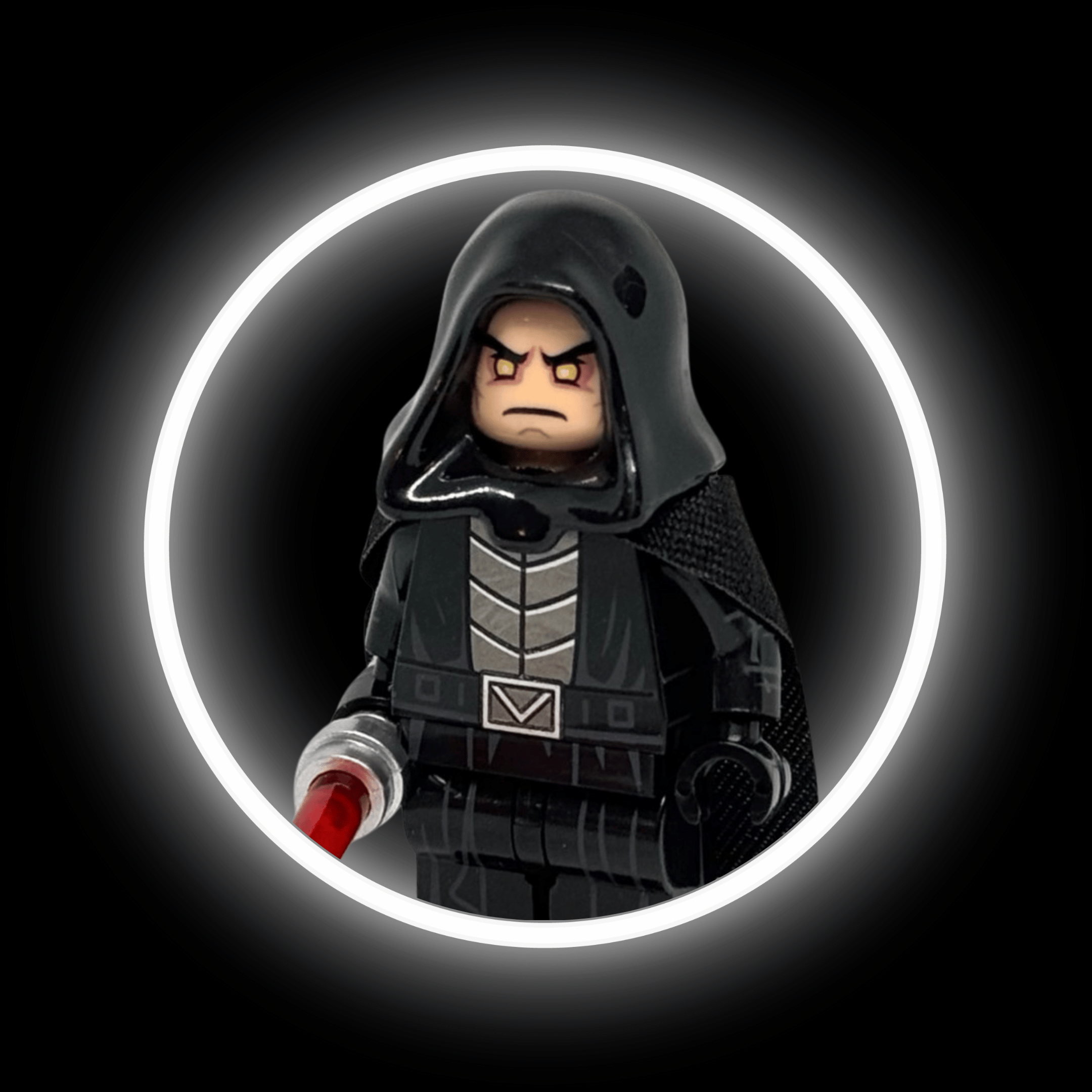 Darth Caedus (Jacen Solo) — custom Star Wars minifigure on premium 1:1 bricks