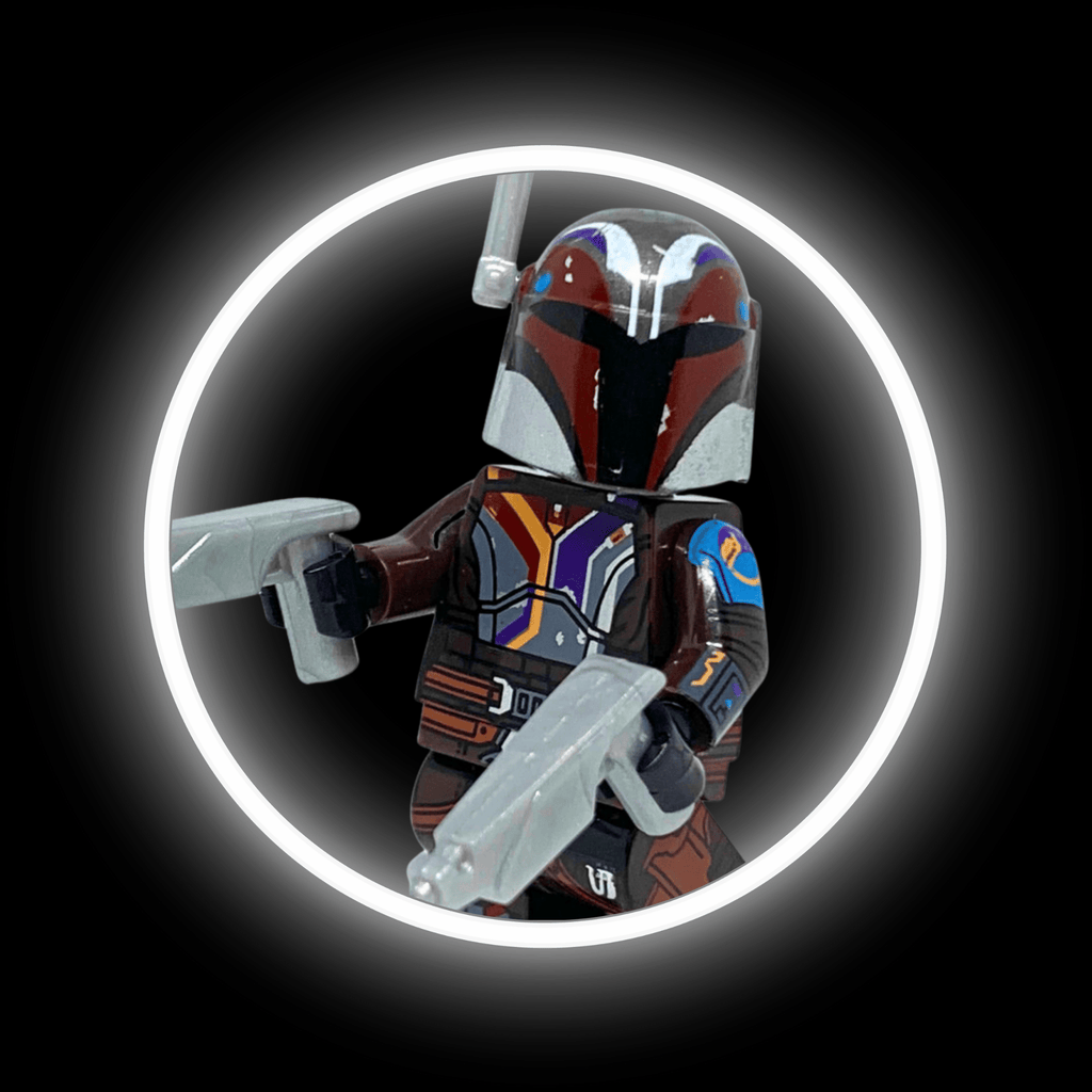 Sabine Wren — custom Star Wars minifigure on premium 1:1 bricks