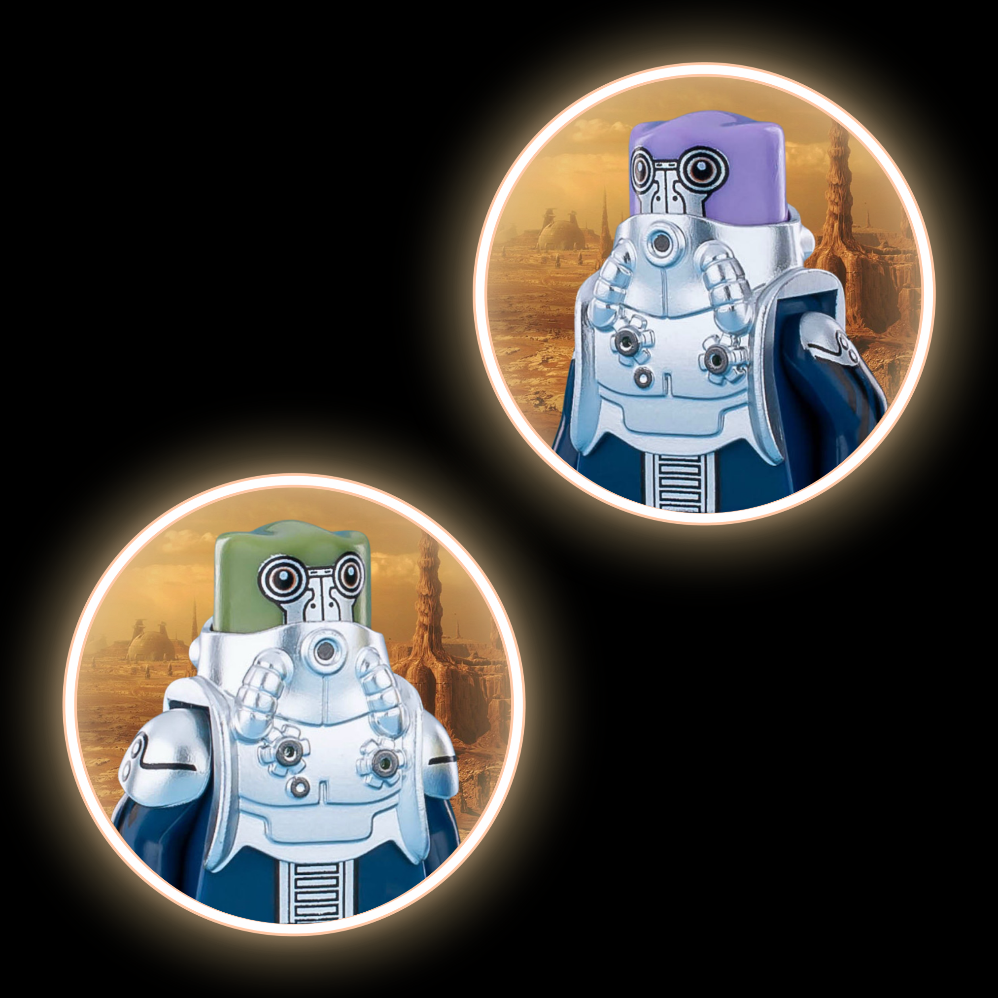 Wat Tambor - Dark Blue and Silver (Skakoan Separatist Leader)