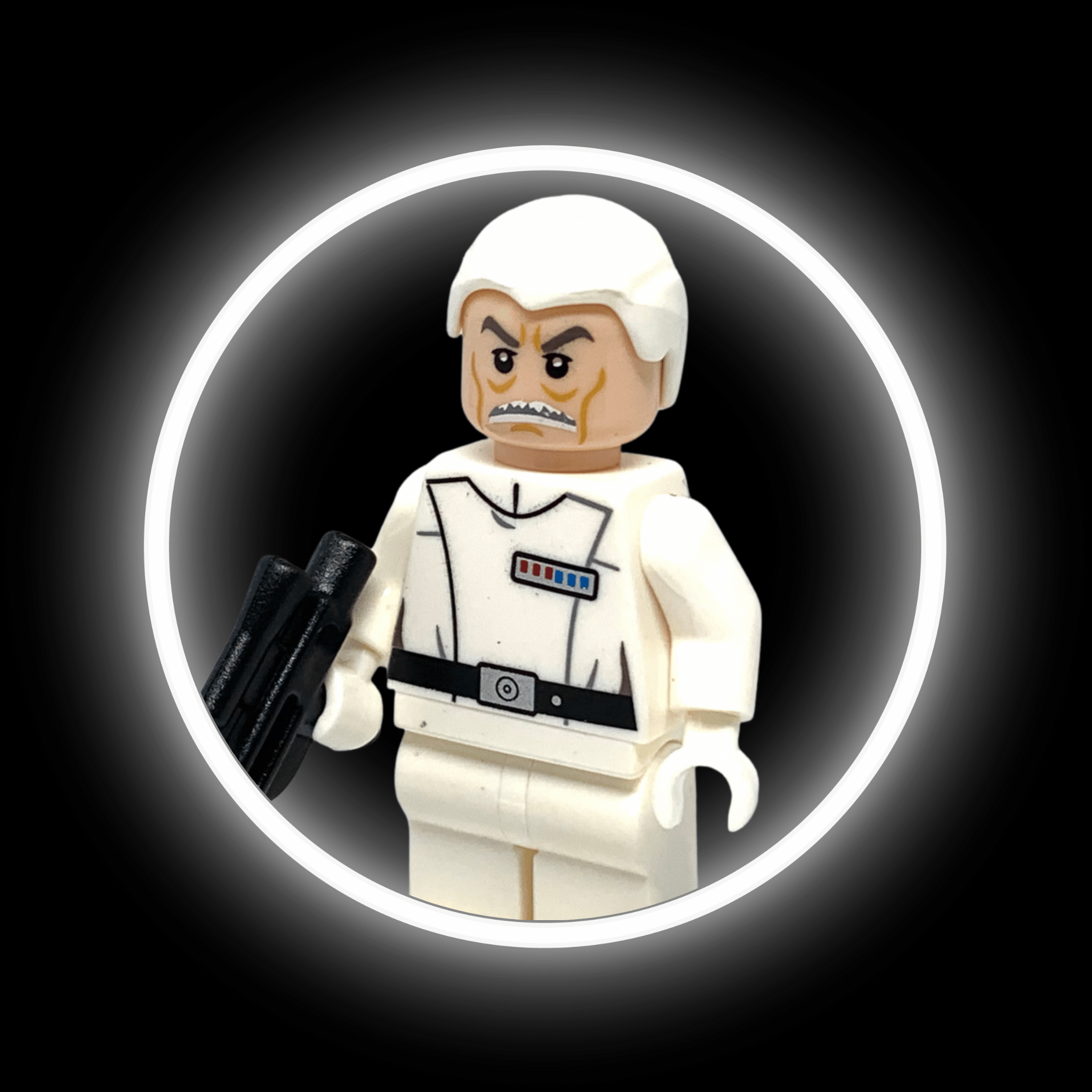 Admiral Wullf Yularen — custom Star Wars minifigure on premium 1:1 bricks