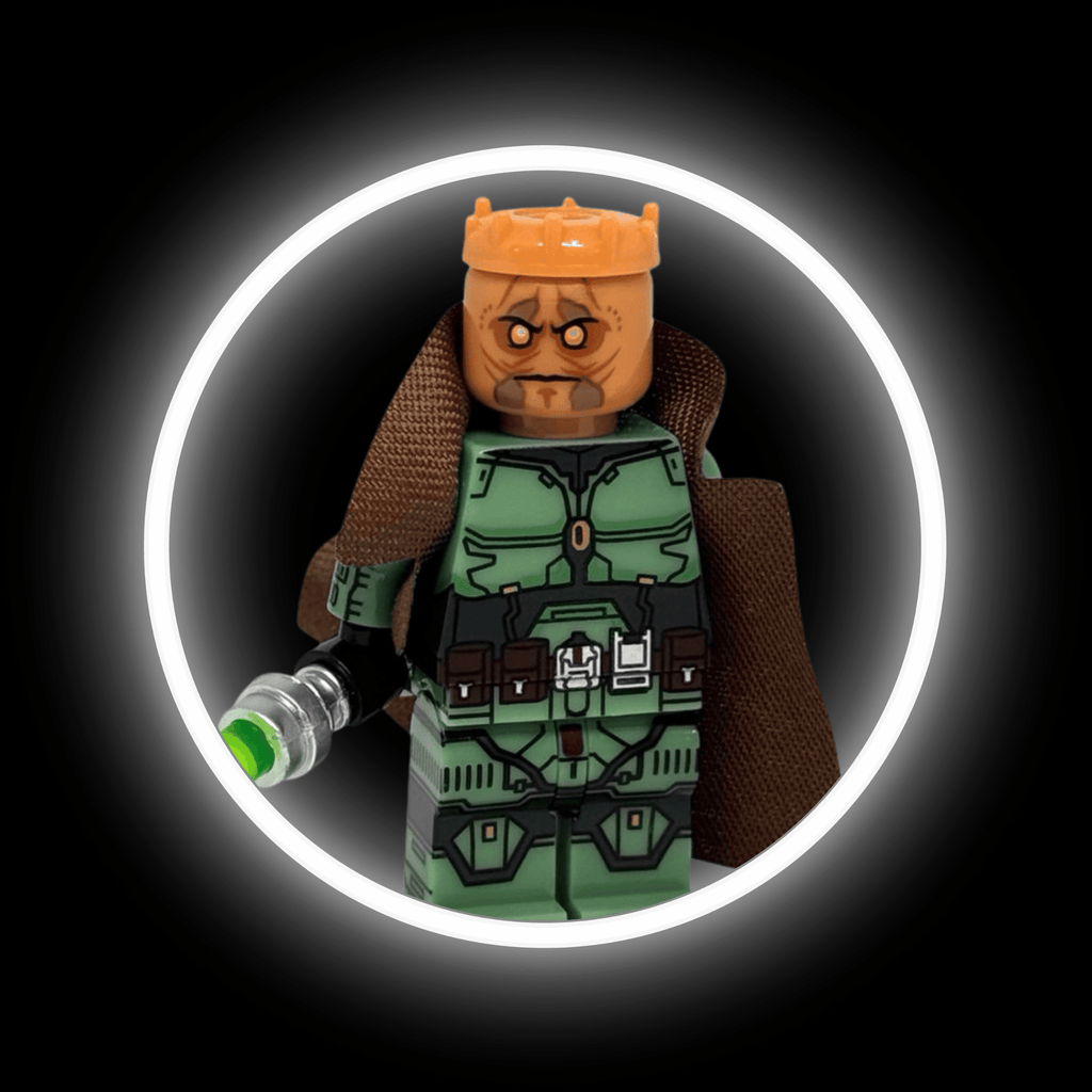 Kao Cen Darach — custom Star Wars minifigure on premium 1:1 bricks