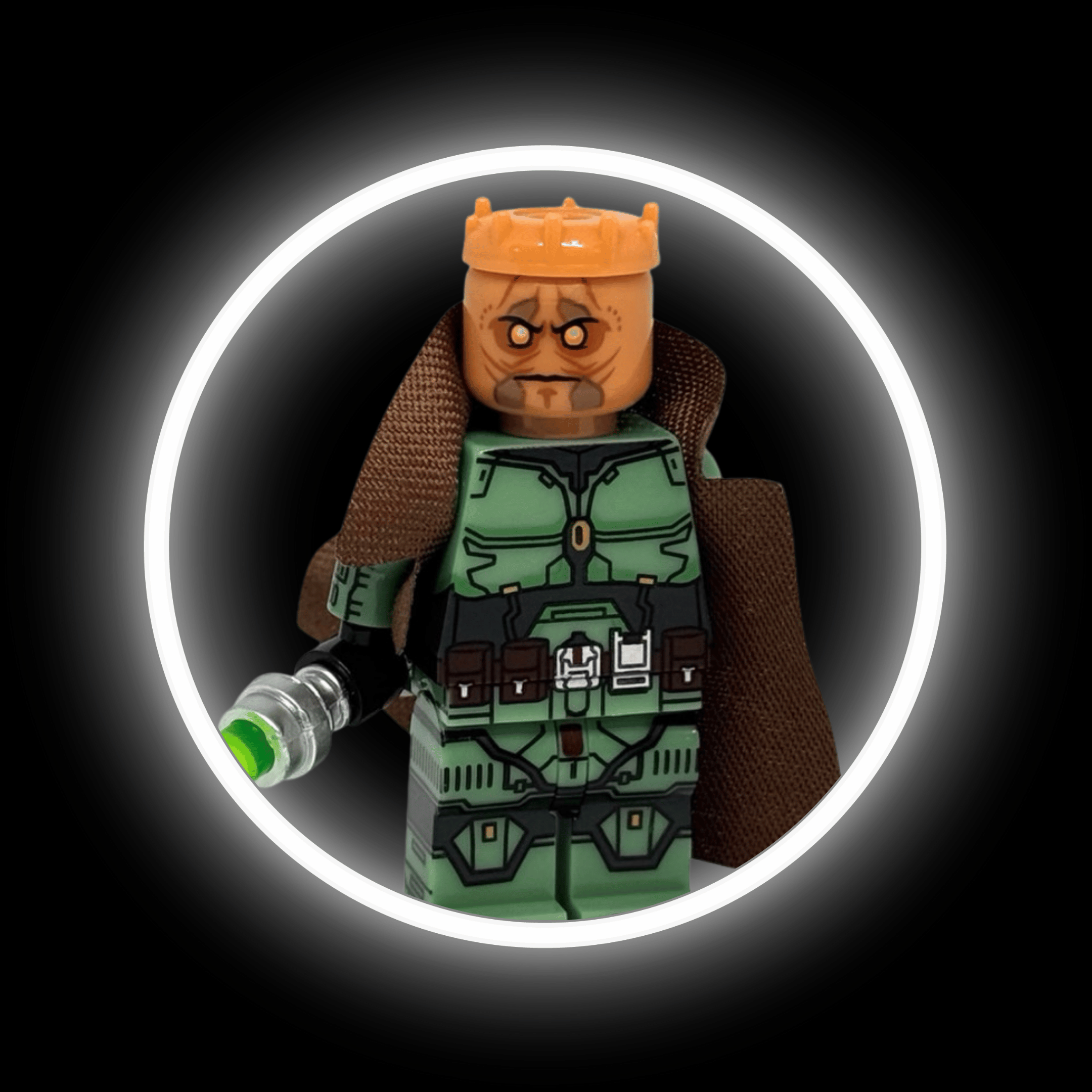 Kao Cen Darach — custom Star Wars minifigure on premium 1:1 bricks