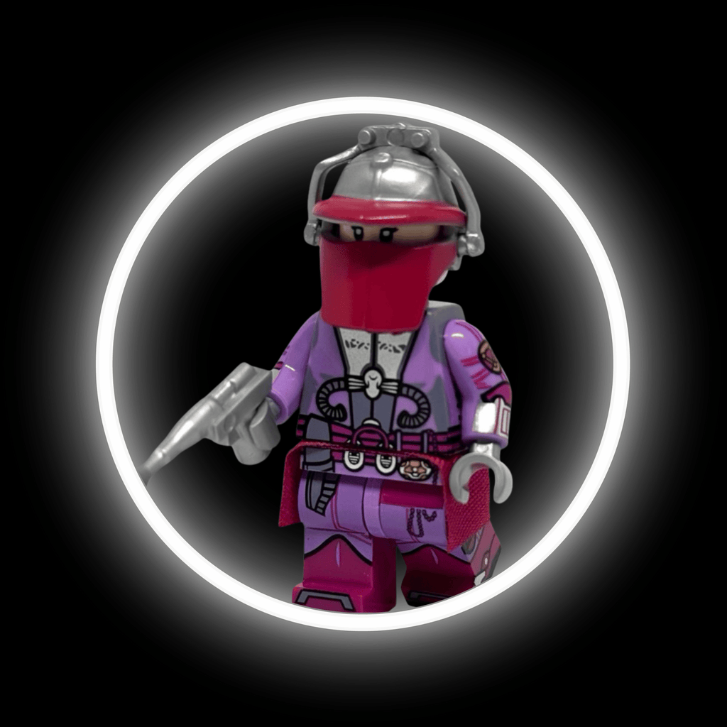 Bounty Hunter Zam Wesell — custom Star Wars minifigure on premium 1:1 bricks