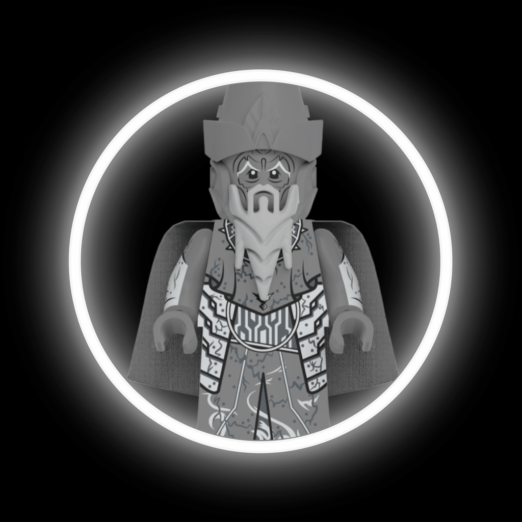 Statue of The Father (Ahsoka Show - Peridea) — custom Star Wars minifigure on premium 1:1 bricks