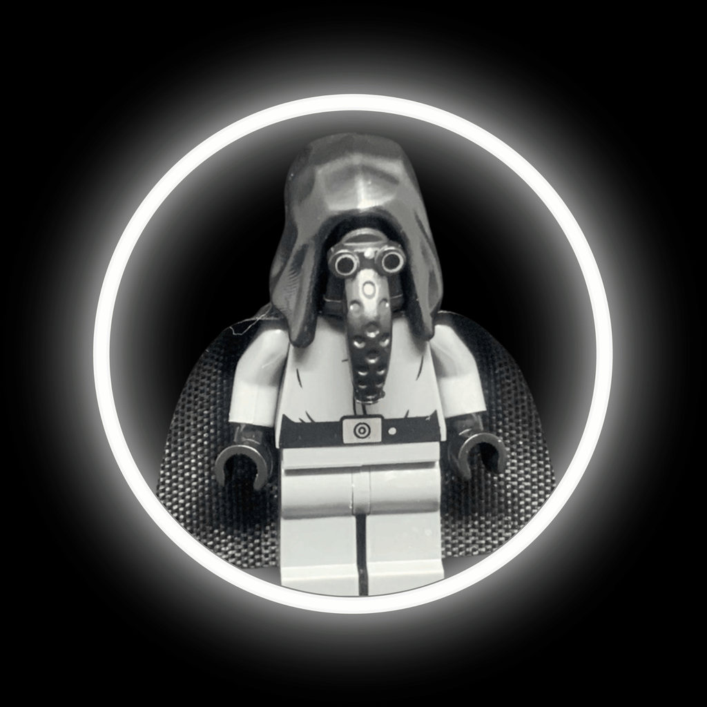 Garindan Imperial Spy (ANH) — custom Star Wars minifigure on premium 1:1 bricks