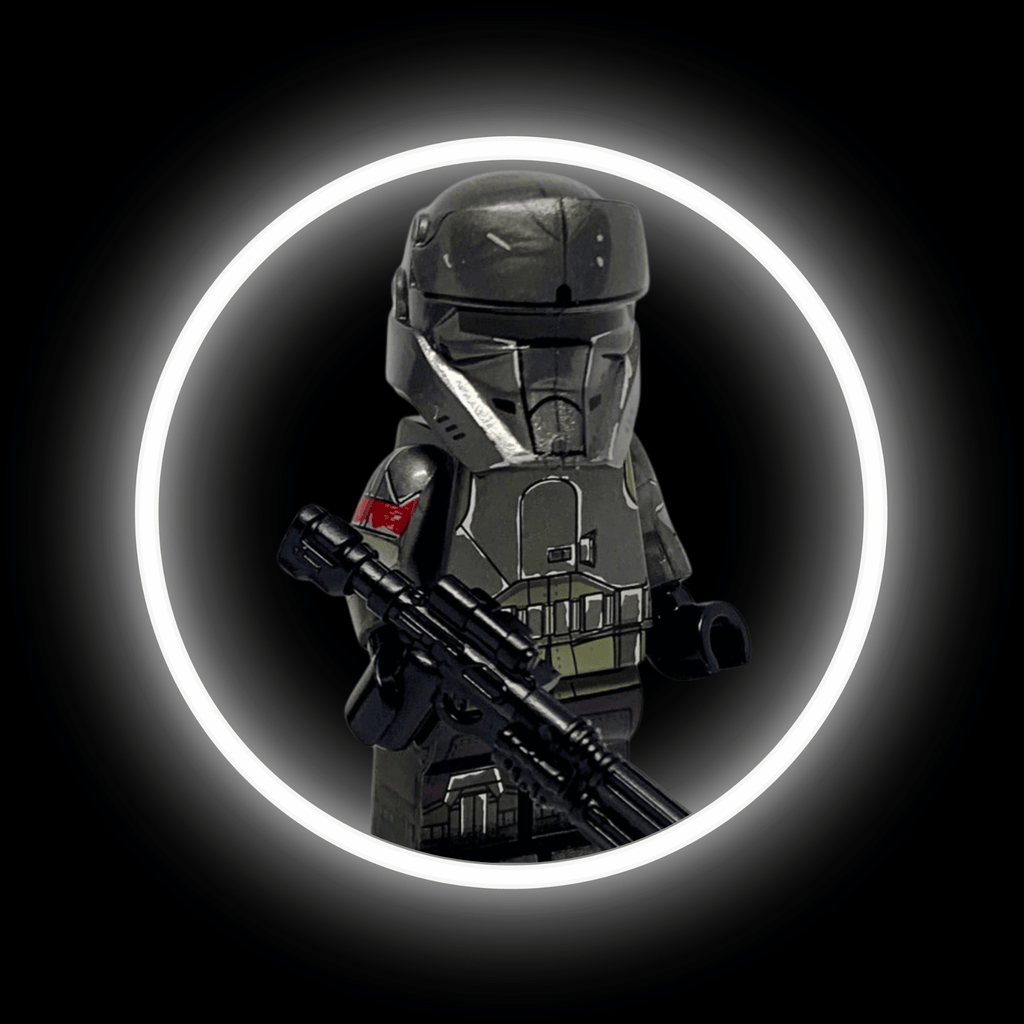 Juggernaut Pilot (The Mandalorian) — custom Star Wars minifigure on premium 1:1 bricks
