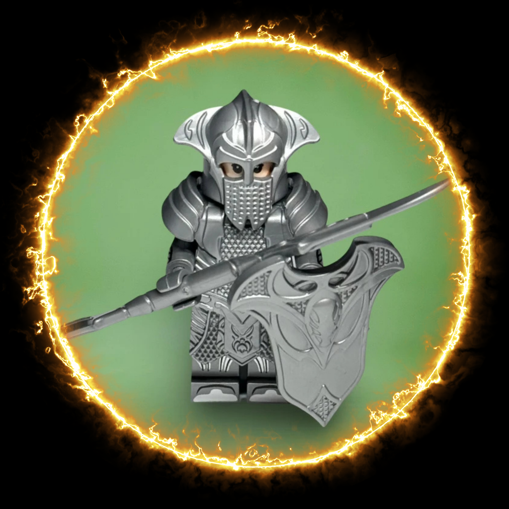 Silver Elven Warrior from the Second Age