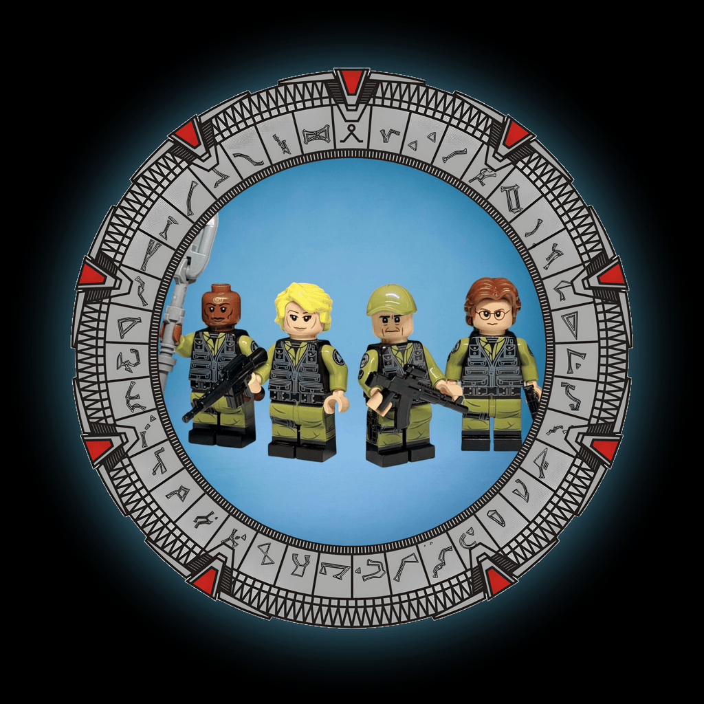 Stargate SG-1 Team - O'Neill, Carter, Jackson & Teal'c