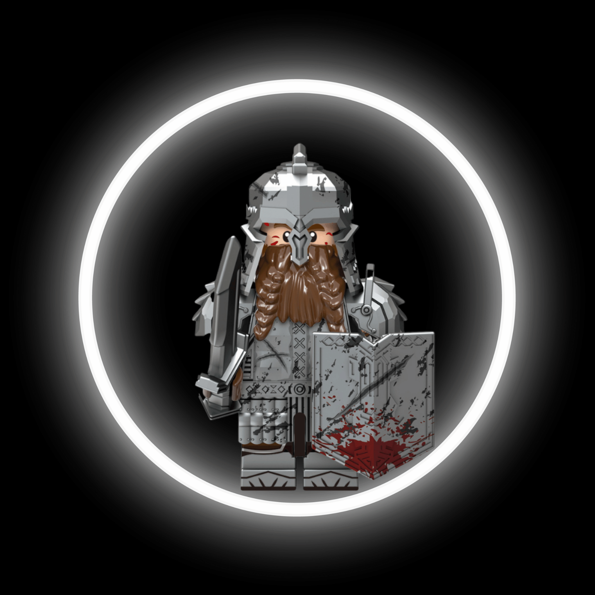 Dwarven Warrior (Sword)