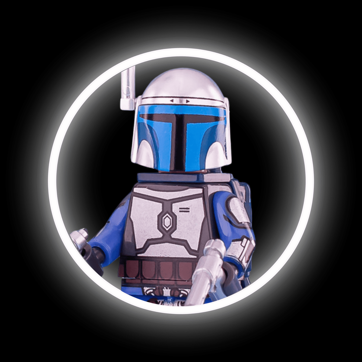 2026 Jango Fett (Metallic Silver and Purple) – HP BRICKS