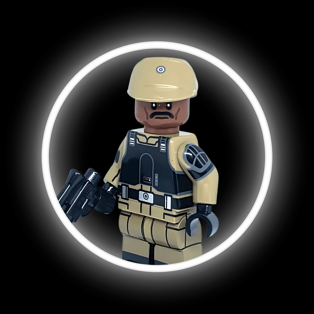 Imperial Army Trooper from Andor (Tan Troops and Officers)