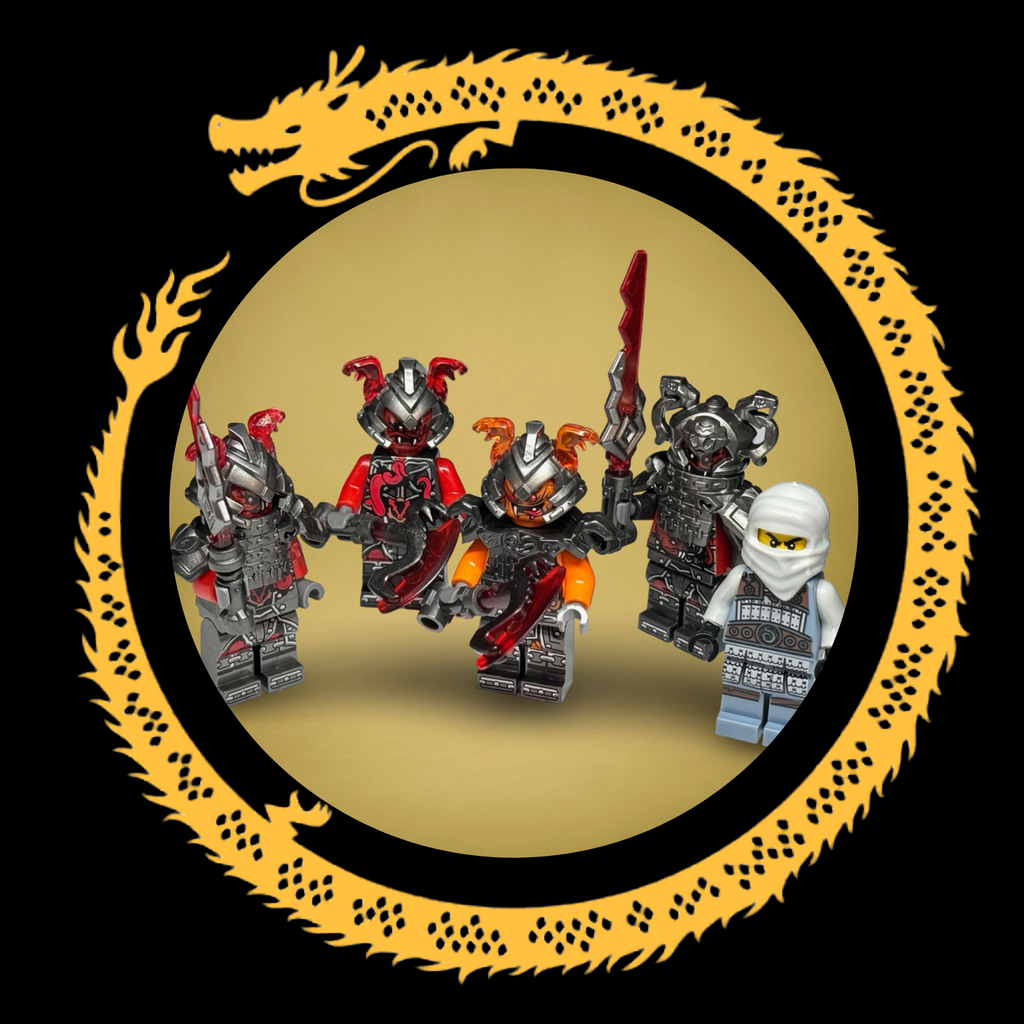 Ash, Slackjaw, Commander Blunck, Rivett and Vermin (5 PACK)