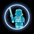 Retro Hologram Vader