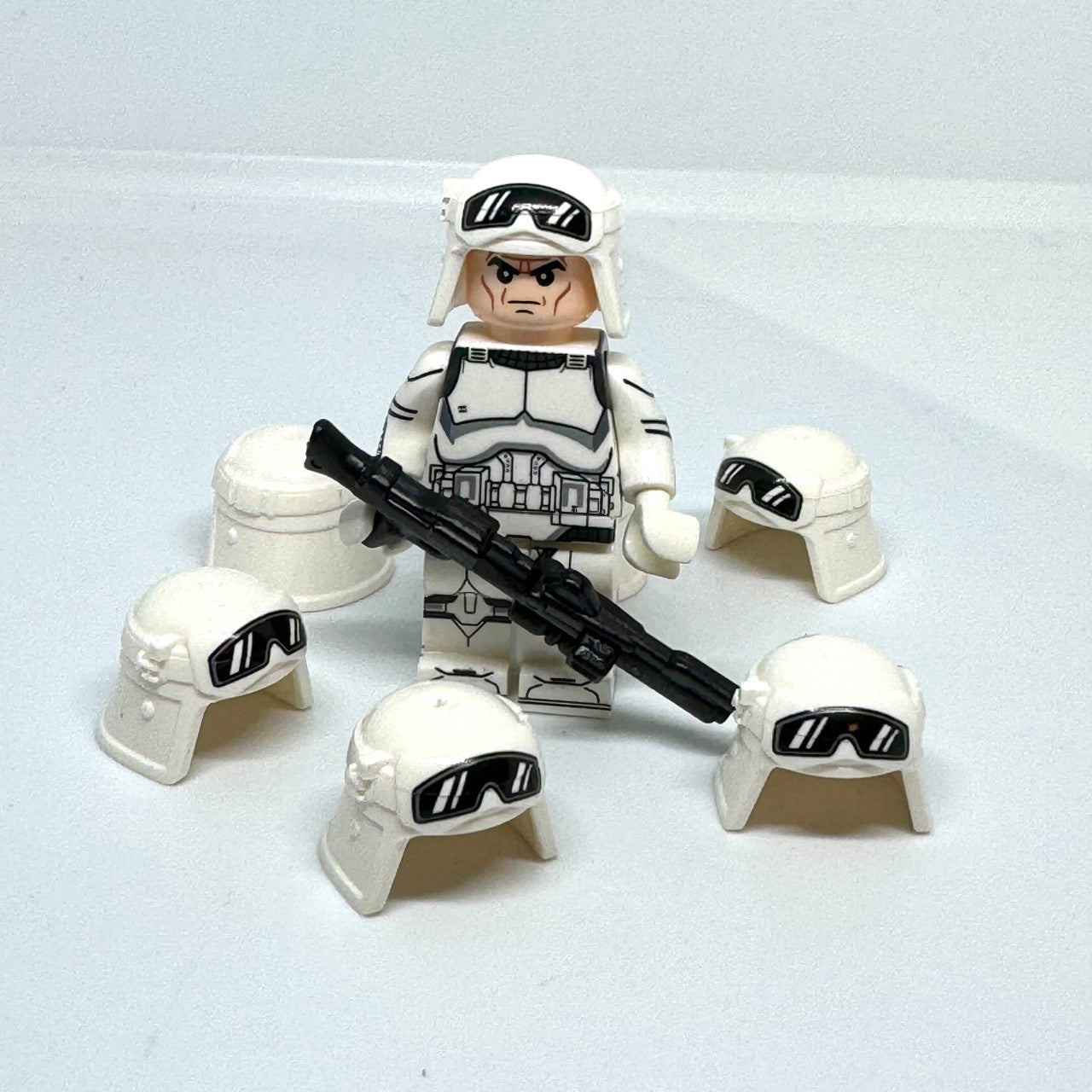 WHITE Imperial Army Helmet for Empire Mud Troopers AT-ST Drivers Swamp Troopers