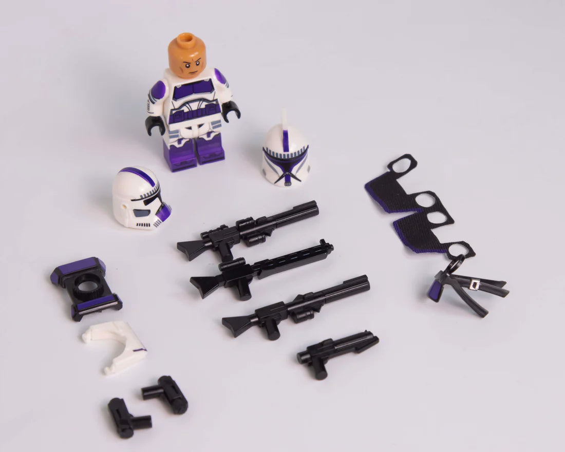 187th Trooper - 2020 Style — custom Star Wars minifigure, view 4