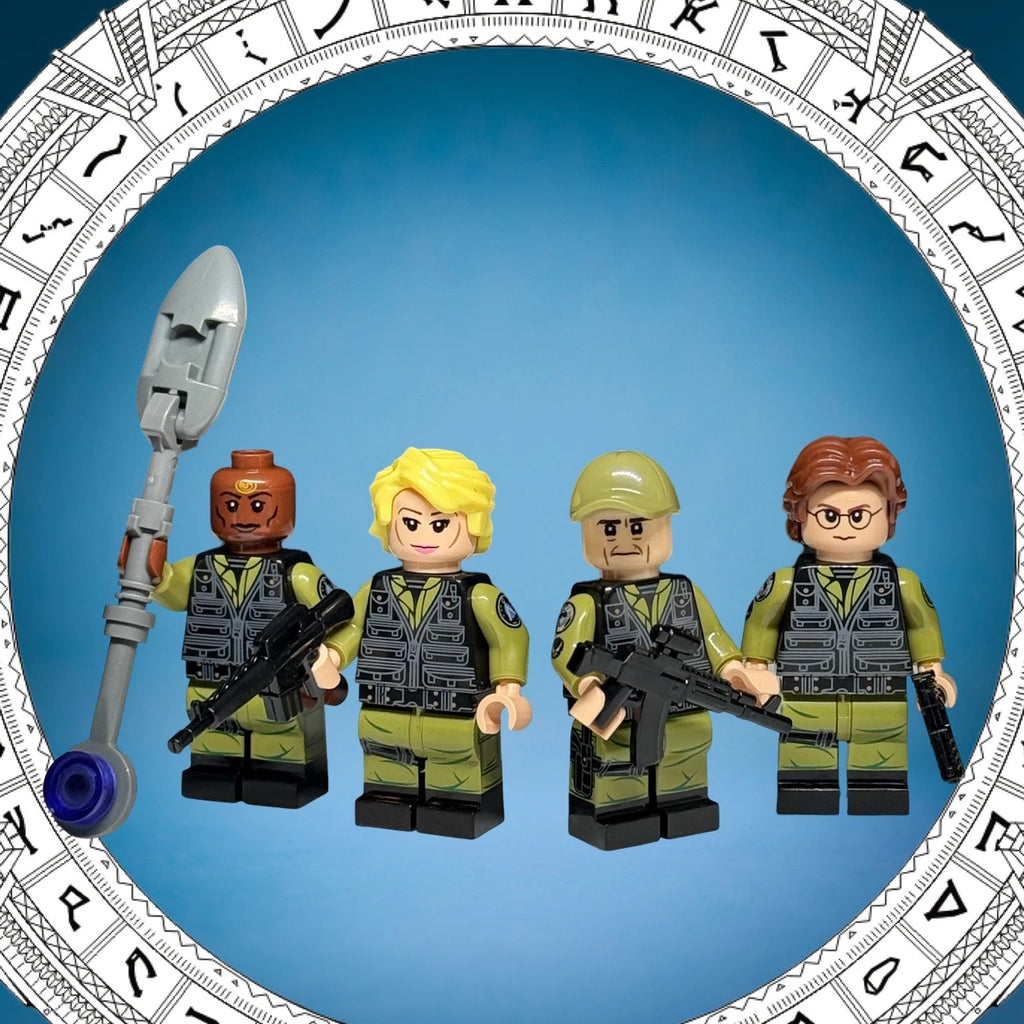 Stargate SG-1 Team - O'Neill, Carter, Jackson & Teal'c