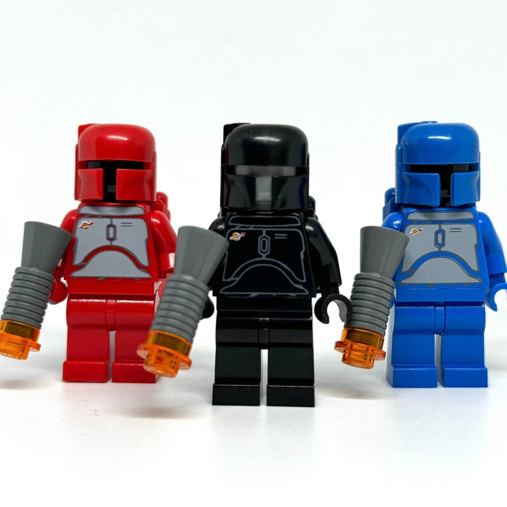 PREMIUM Retro Space Mandos - Official Parts Custom Figs