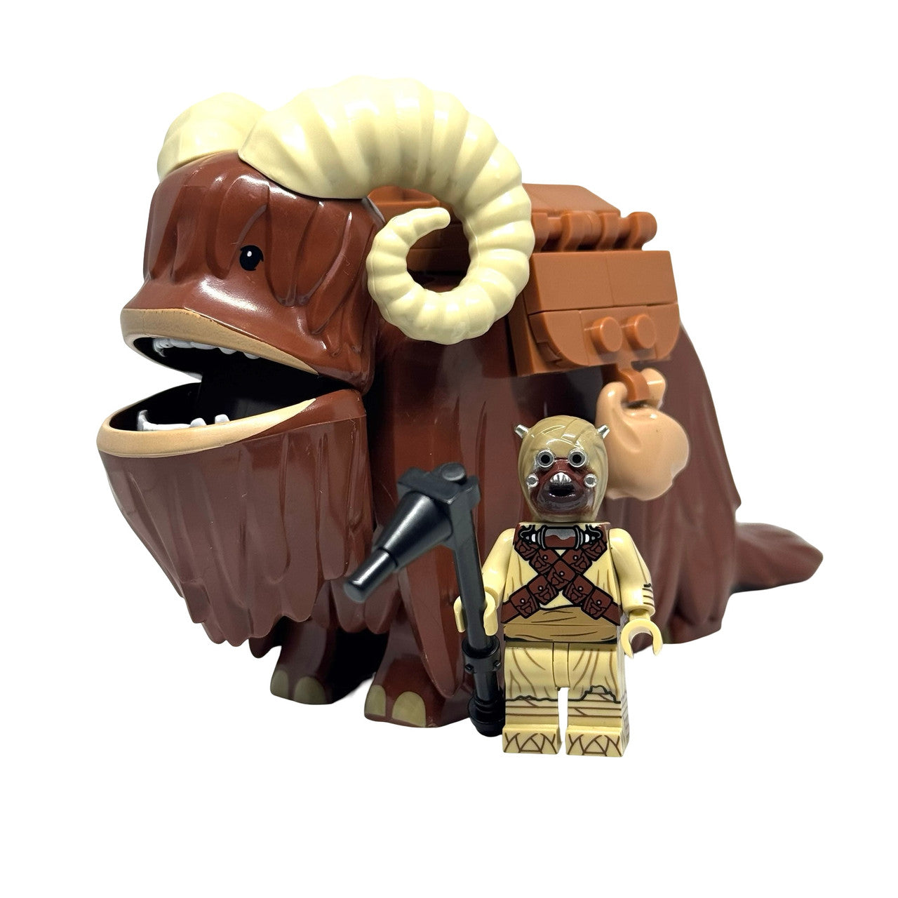 Bantha BIG FIG w/ Tusken Raider