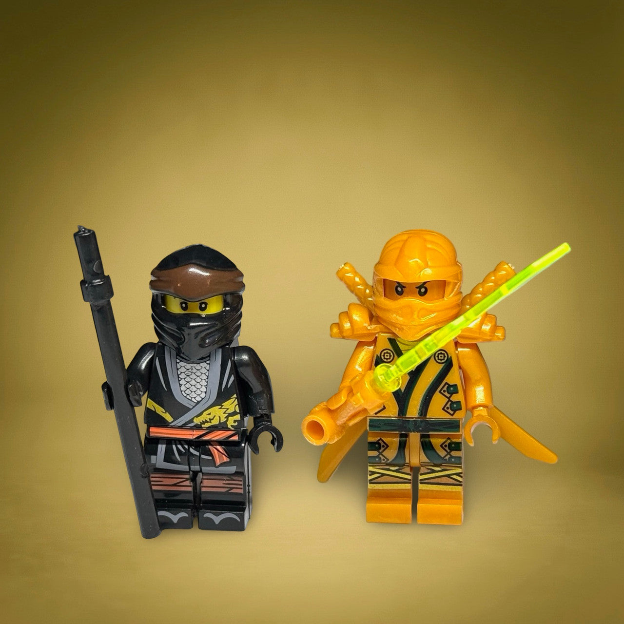 Cole and Golden Ninja (2 PACK)