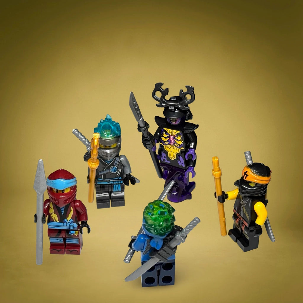 Dragon Rising - Nya, The Overlord, Cole & Jay (5 PACK)