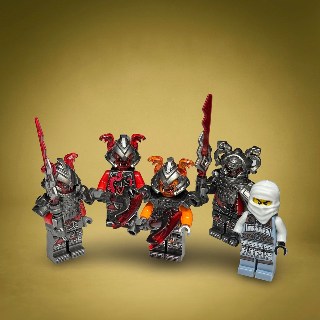 Ash, Slackjaw, Commander Blunck, Rivett and Vermin (5 PACK)