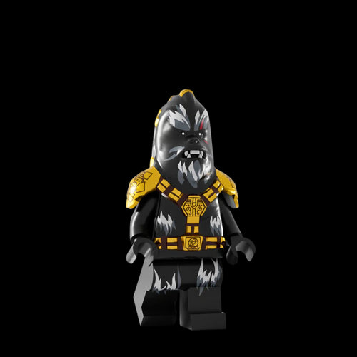 Black Krrsantan (The Book of Boba Fett) — custom Star Wars minifigure, view 2