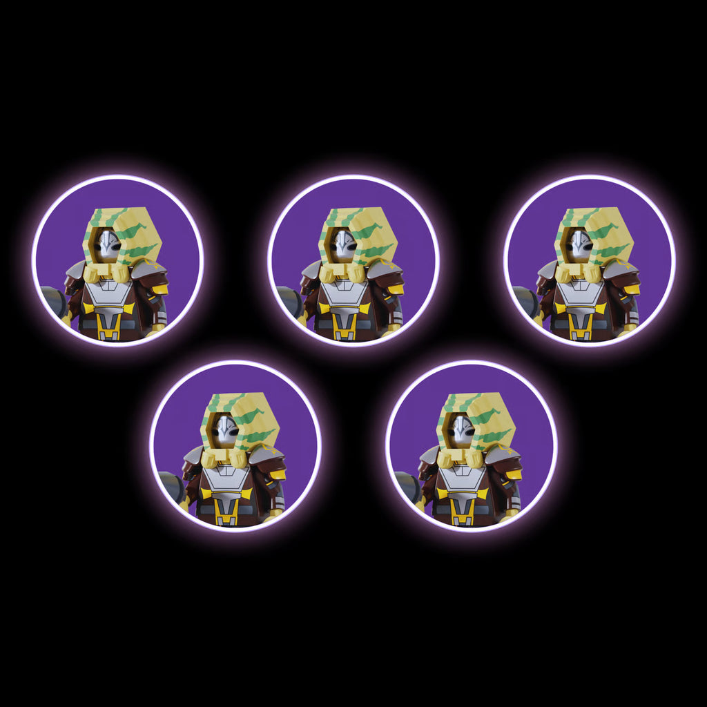 5x Pyke Syndicate Soldier Black Sun (The Clone Wars)