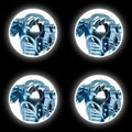 4x Chromed Super Battle Droids (Episode II: Attack of the Clones)